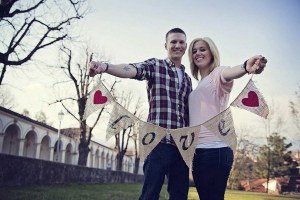 Bo Pinnell and wife Johanna started dating as juniors at Sequim High. Both graduated in 2010.