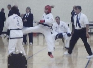 With Grandmaster Rene Sereff watching