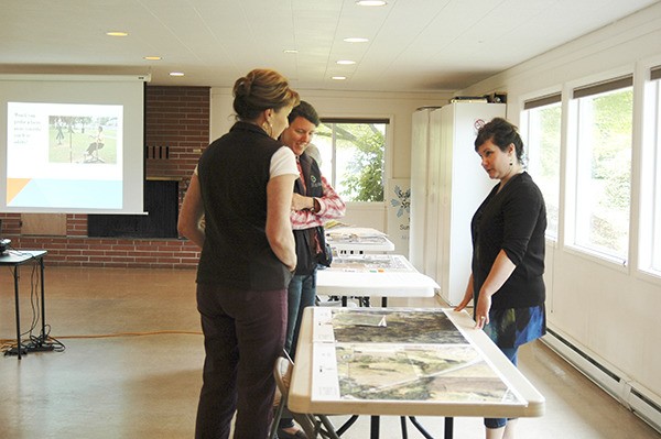 Public Works analyst Sarah VanAusdle with Water Resource specialist
