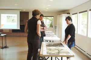 Public Works analyst Sarah VanAusdle with Water Resource specialist