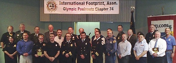 Footprinters award recipients.