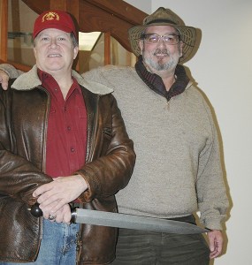 Sequim author of the series “Marching with Caesar” R.W. Peak