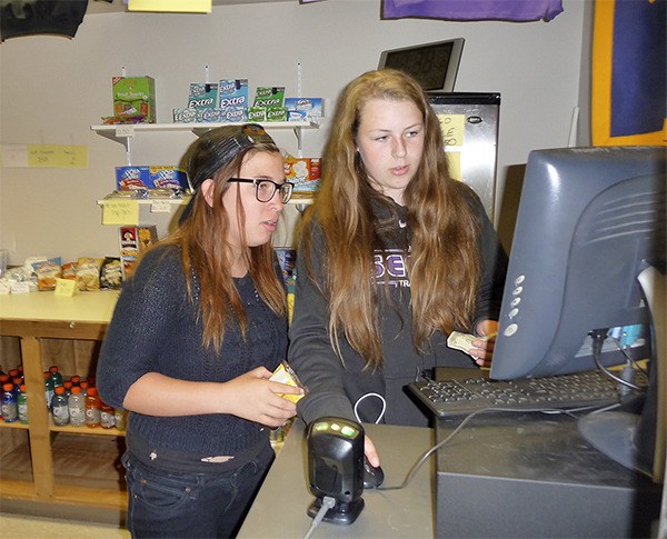 Shift manager Mikayla Ewing