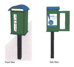 By the end of the month city officials expect to install a small