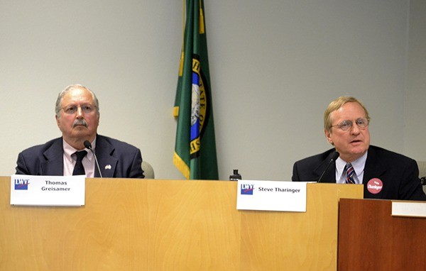 State Representative candidates Thomas Greisamer