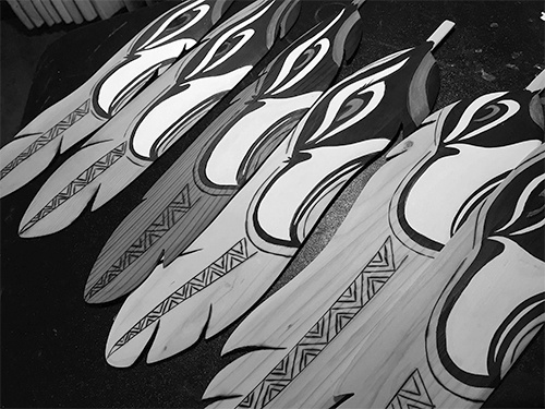 Linda Silvas’ carvings