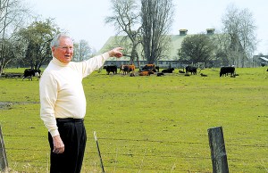 Doug McInnes was named a a grand pioneer for the 2007 Sequim Irrigation Festival. “I didn’t think I would ever make it; it was a surprise