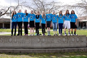 Sequim’s seventh-grade basketball team includes