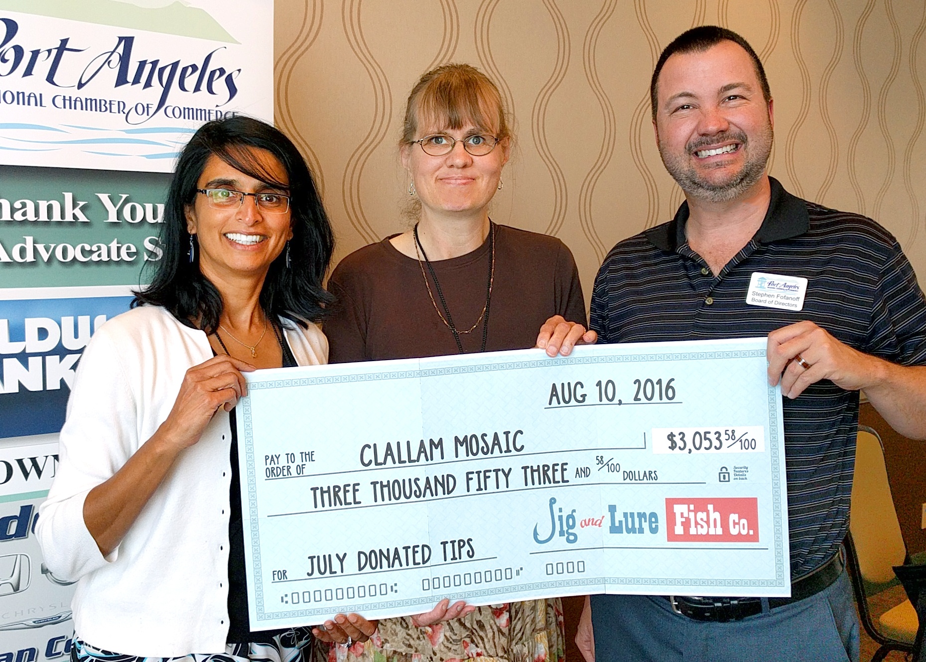 From left are Priya Jayadev