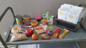 The Sequim Food Bank delivers an assortment of food in backpacks to area youths. Submitted photo