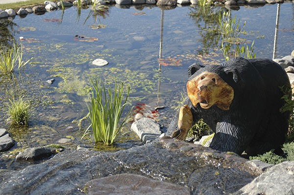 Ray Schulz has carved more than 200 variations of black bears from cedar logs for the 60 plus Black Bear Diners. The bears are carved to reflect each diner’s unique location.