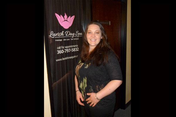 Kristine Smith stands ready to pamper you at her new business Lavish Day Spa located inside Sequim Gym at 145 E. Washington St.