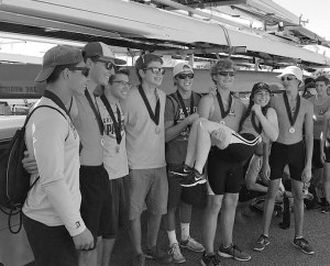 Local rower wins gold