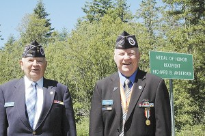 Korean War veterans Charles “Chuck” Gagnon