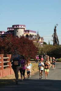 It was as though participants were running through a fairytale at the inaugural Valley of the Trolls races on Saturday