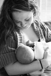 Port Angeles resident and new mother