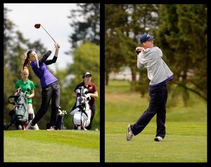 Sequim High golfers Alex McMenamin