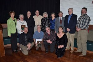 Some of the Clallam County Sheriff’s Office volunteers honored at a March 5 ceremony include (back row
