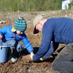 Staff with the North Olympic Salmon Coalition say planting on Saturday, Nov. 19, by 3 Crabs Road is open to all ages. Submitted photo