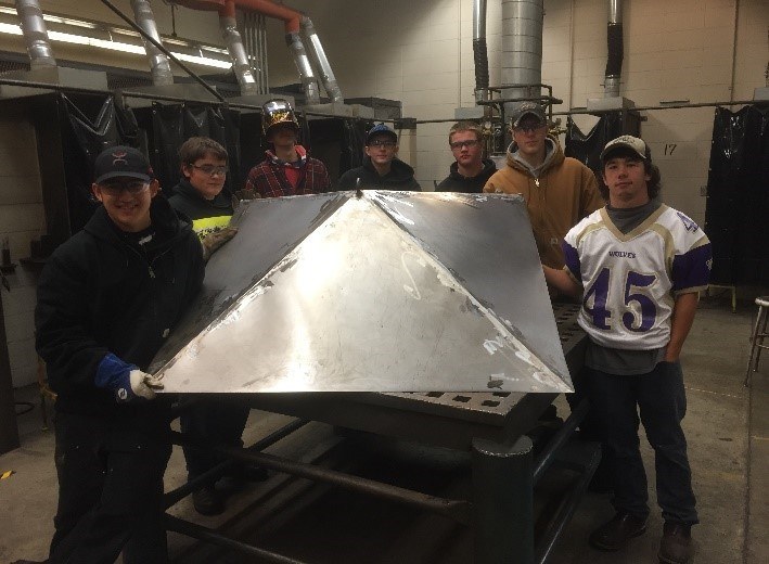 Chalk Talk: Greywolf tests water wheels, Haller’s ‘We are Friends Who Care’ assembly, SHS welding class builds outdoor fireplace