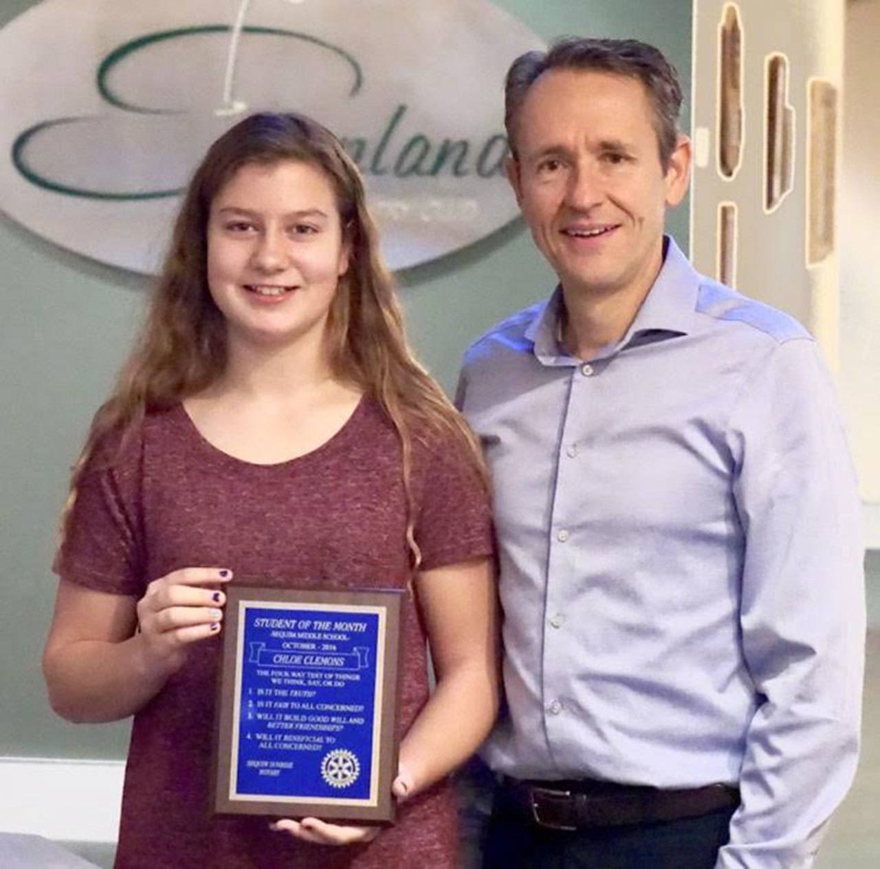 Milestone: Clemons gains Rotary honor