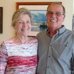 Jaymee and Don Peck are retiring and closing their business Creative Framing Prints Etc. on Nov. 30. Sequim Gazette photo by Patricia Morrison Coate