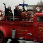 Santa, tree lighting traditions continue