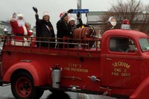 Santa, tree lighting traditions continue