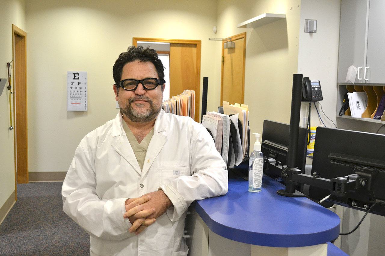 Recently, Dr. George Mathew&rsquo;s practice Pacific Family & Internal Medicine was selected to join the Million Hearts® Cardiovascular Disease Risk Reduction Model, which emphasizes preventative care for those at risk of heart attacks and strokes. Sequim Gazette photo by Matthew Nash
