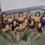 This season, eight girls will compete at the 1A/2A girls swimming districts this weekend. They include Isa Benitez, Joie Darmino, Sonja Govertsen, Jasmine Itti, Sydnee Linnane, Anna Miehe, Sydney Swanson and Meguire Vander Velde. Overall, Sequim saw several girls qualify for districts in similar events &mdash; they are, from top left, Stephanie Grow, Jasmine Itti, Joie Darminio, Anna Miehe, Annie Armstrong, Alyssa Garrett, Jaycee Thompson-Porrazzo; front left, Sonja Govertsen, Angela Carrillo-Burge, Isa Benitez, Sydnee Linnane, Sydney Swanson and Meguire Vander Velde. Sequim Gazette photo by Matthew Nash