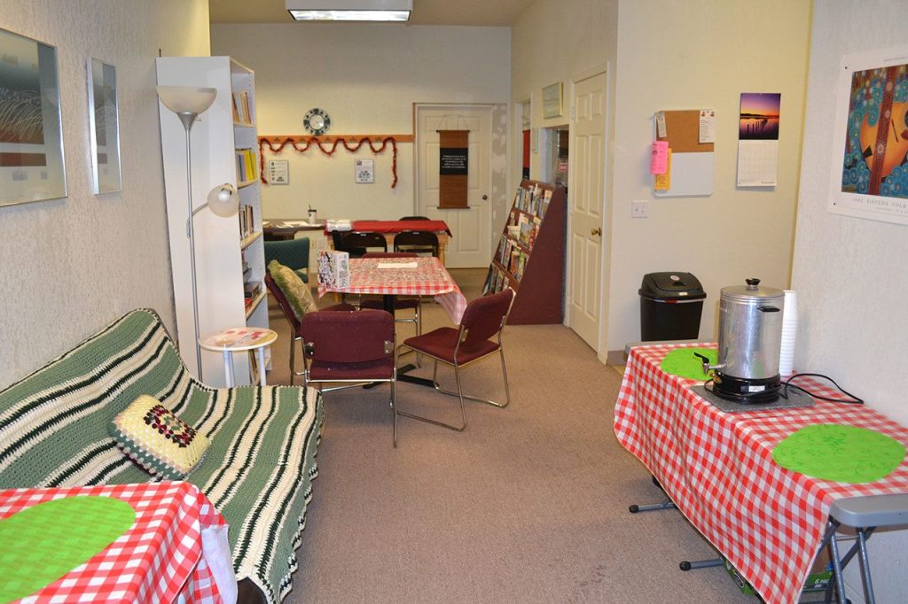 Serenity House of Clallam County provides space for Safe Harbor so that volunteers can meet with young adults to offer assistance and/or lend an ear if needed. Sequim Gazette photos by Matthew Nash