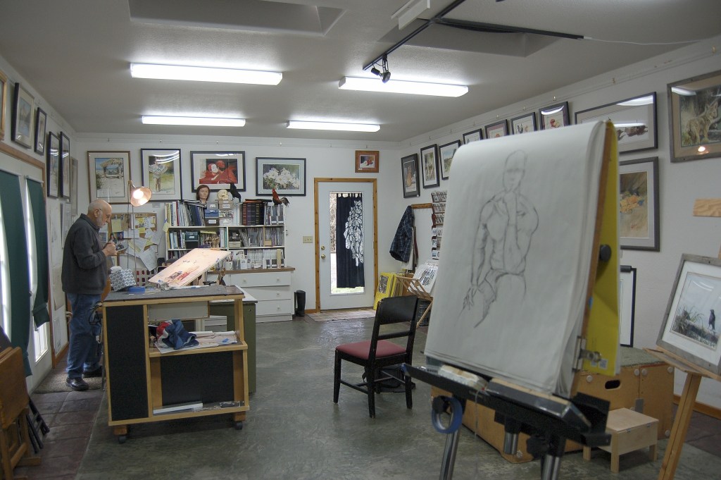 Watercolor artist George Zien continues to open the doors of his studio