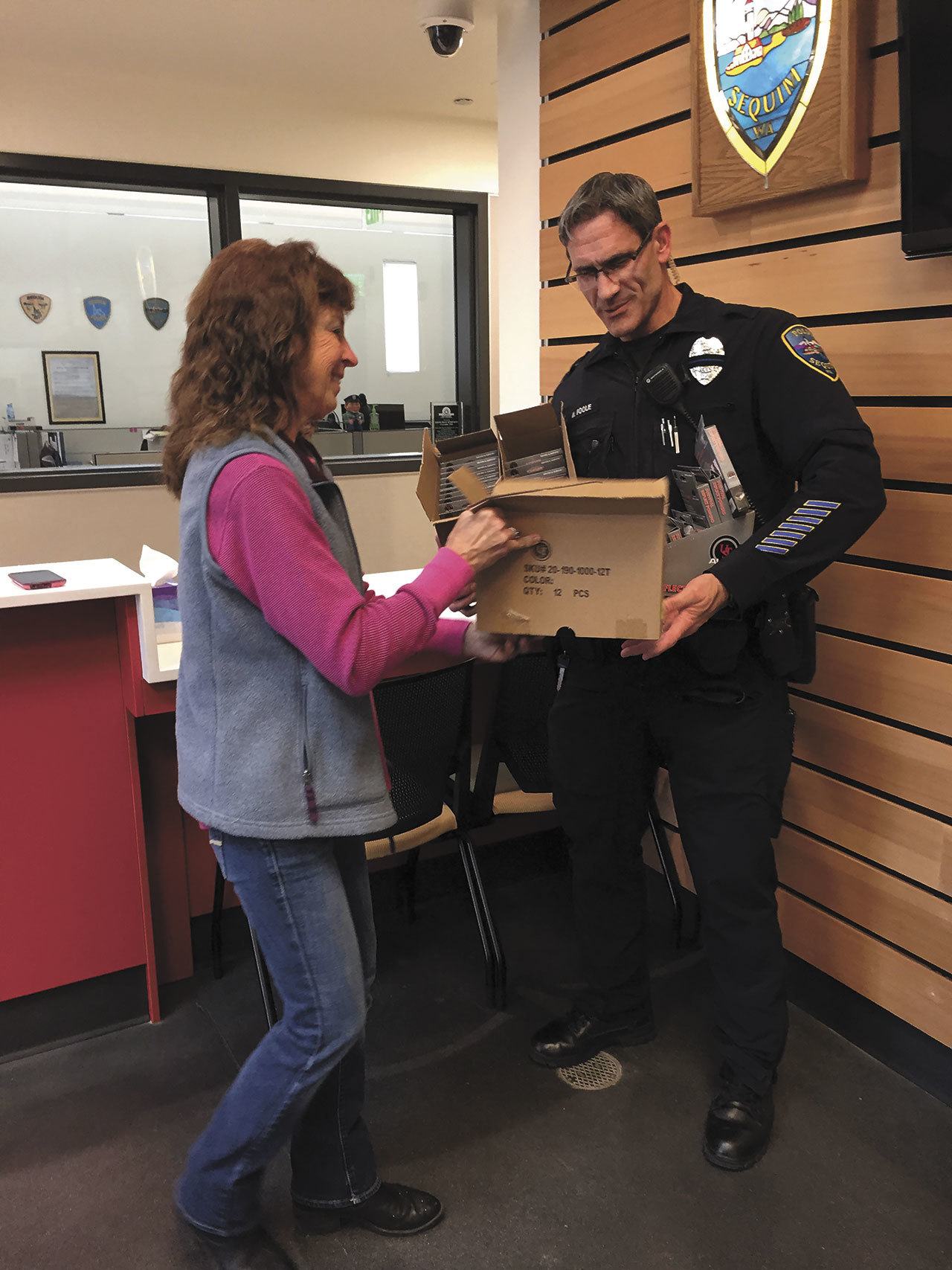 St. Luke’s, Sequim Police Department team up to help homeless stay warm this winter