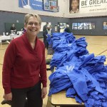 The Rotary Club of Sequim delivers hooded sweatshirts to the Sequim Boys & Girls Club last week. Rotarian Rochelle McHugh is in the foreground, with Dave and Patsy Mattingley, Bob Macaulay and Mary Hadley in the background. Submitted photo