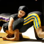 Sequim helps win first league girls-only meet