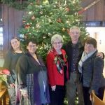From left are Melissa Williams, Christina Norman, Linda Offutt, Craig Jaeger, OPVB president, and Marsha Massey, OPVB executive director. Submitted photo