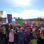 Peaceful protest for women’s rights and more