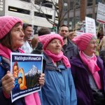 Peaceful protest for women’s rights and more