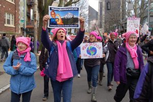 Peaceful protest for women’s rights and more