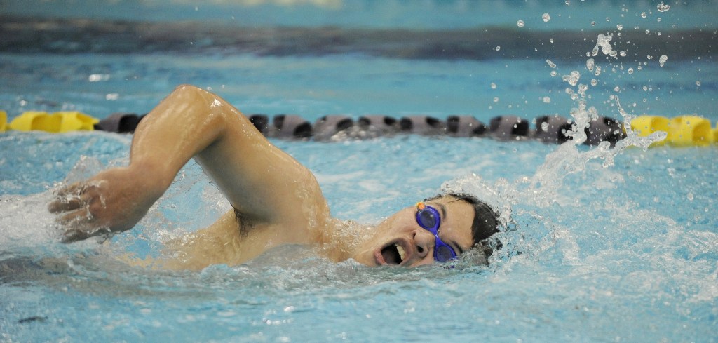 Boys swimming: Eagles splash Wolves in makeup meet