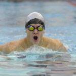 Boys swimming: Eagles splash Wolves in makeup meet