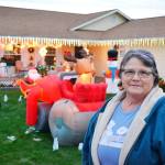 On New Year&rsquo;s night, Mary Fisher and her husband Mel discovered their Santa on a motorcycle, seen to the left, was stolen from their yard. The couple&rsquo;s yard is a bright spot each Christmas in Sequim and they hope whomever stole it returns it. Sequim Gazette file photo by Matthew Nash