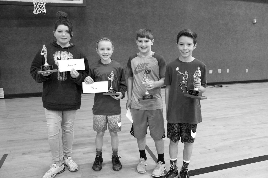 Local youths sink shots at Elk Hoop Shoot