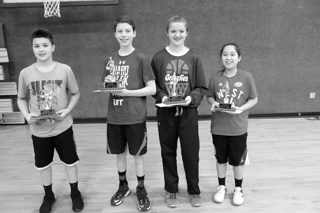 Local youths sink shots at Elk Hoop Shoot