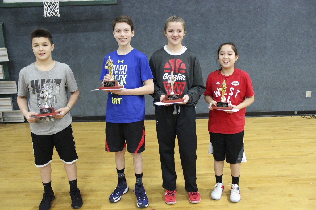 Local youths sink shots at Elk Hoop Shoot