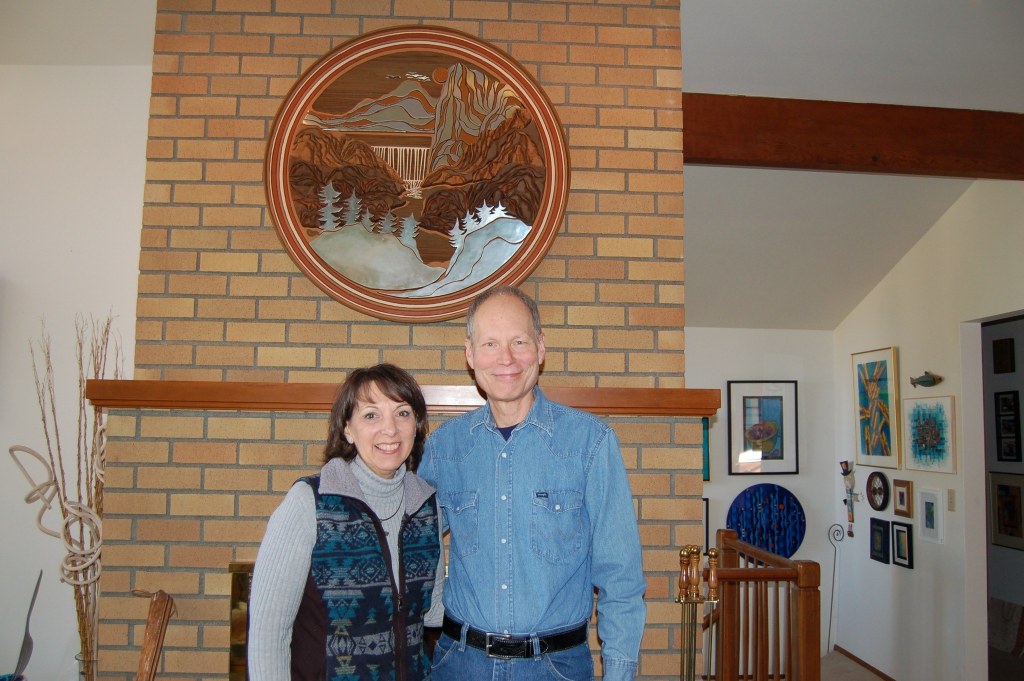 Mixed media artist bids farewell as Blue Whole Gallery artist Anderson holds last art reception