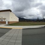 Operators of the space between Ross and The Home Depot said they anticipate breaking ground in April on a new building that will house a Michaels and Ulta Beauty, which tentatively will open sometime in early 2018. Sequim Gazette photo by Matthew Nash