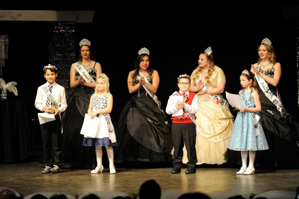 The Sequim Irrigation Festival&rsquo;s Junior Royalty were crowned on Saturday. They include, from left, Malachi Byrne, Ainsley Short, Warren Nichols and Ava Lawless. Sequim Gazette photos by Matthew Nash