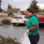 Volunteers gathered to clean up dowtown Sequim