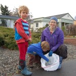 Volunteers gathered to clean up dowtown Sequim